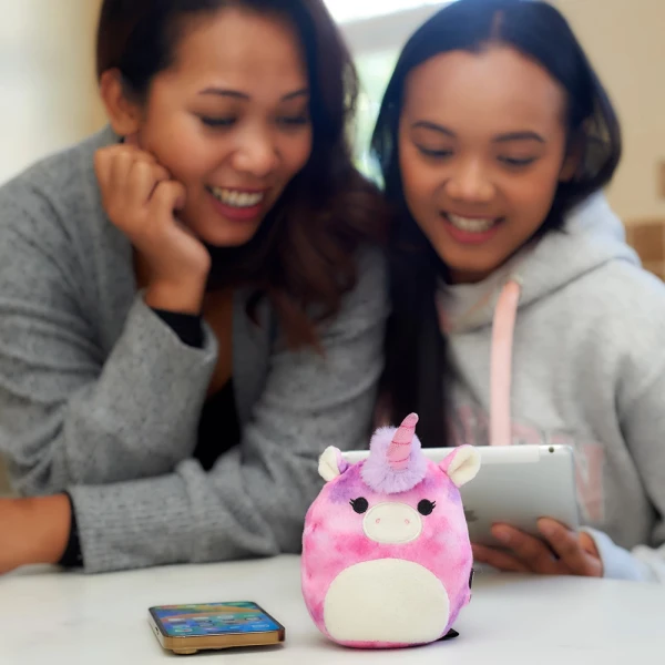 SQUISHMALLOWS BLUETOOTH ΗΧΕΙΟ ΜΕ ΛΟΥΤΡΙΝΗ ΥΦΗ - LOLA THE UNICORN