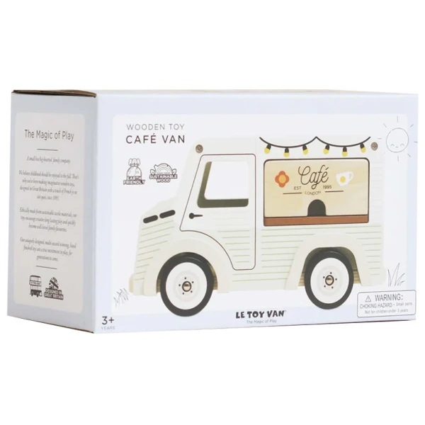 LE TOY VAN WOODEN CAFE VAN