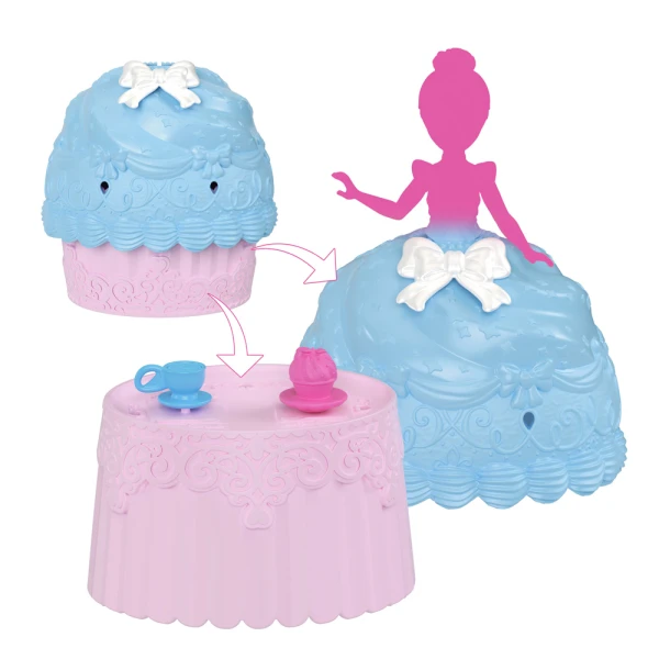DISNEY PRINCESS ΜΙΝΙ ΚΟΥΚΛΕΣ - CUPCAKE ΕΚΠΛΗΞΗ