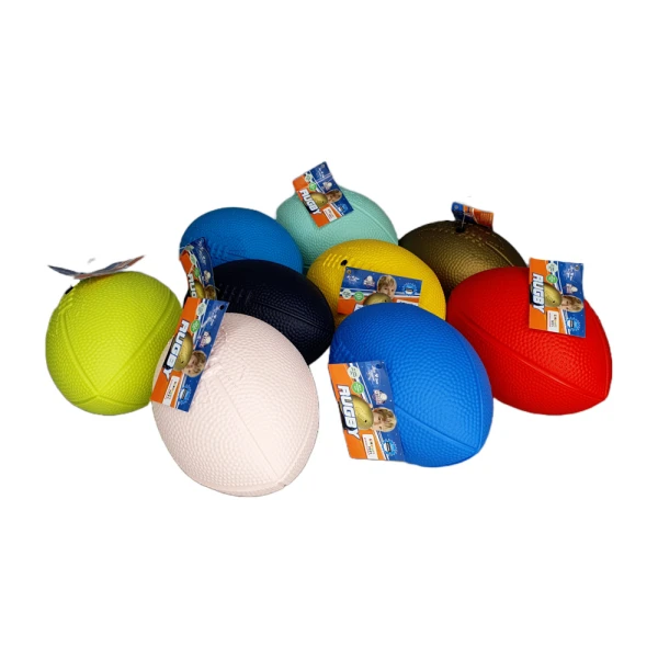 MINI RUGBY BALL 15 cm. – 8 COLORS