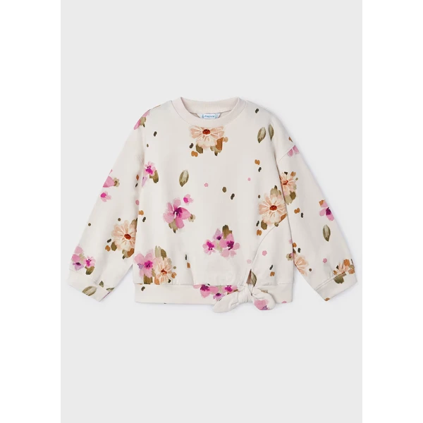 MAYORAL SWEATER PRINTED BEIGE LIGHT