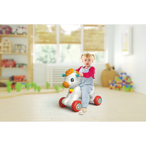 BABY CLEMENTONI BABY TOY LAKI THE TALKING HORSE (SPEAKS GREEK) FOR 12-36 MONTHS