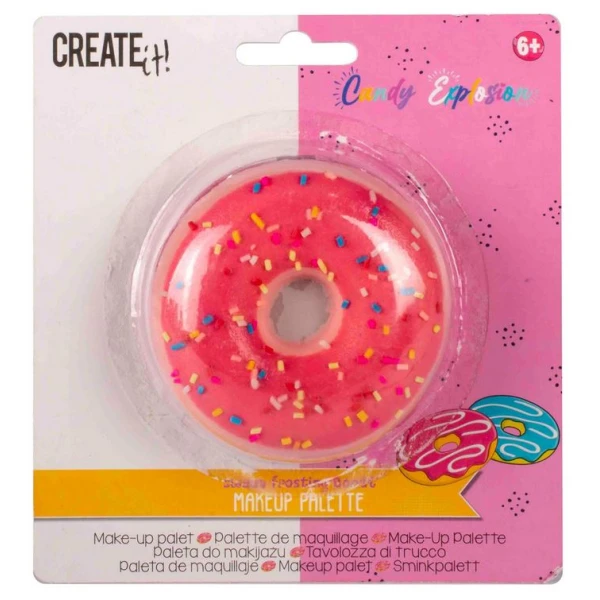 CREATE IT! CANDY DONUT ΠΑΛΕΤΑ ΜΑΚΙΓΙΑΖ - 3 ΧΡΩΜΑΤΑ