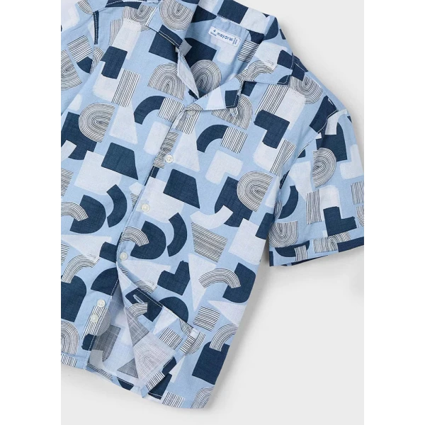 MAYORAL SHIRT SHORT SLEEVES RESORT PEARL 