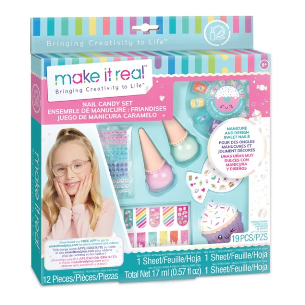 MAKE IT REAL ΣΕΤ ΝΥΧΙΩΝ CANDY