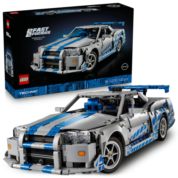 LEGO® TECHNIC™ 2 FAST 2 FURIOUS NISSAN SKYLINE GT-R (R34) CAR
