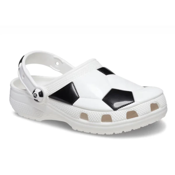 CROCS CLASSIC SOCCER BALL CLOG K WHITE/BLACK