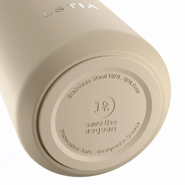 ESTIA HOME ART ΘΕΡΜΟΣ FLOW SAVE THE AEGEAN 500ml DUNE