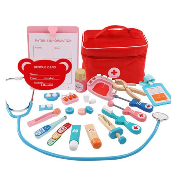 WOODEN DOCTOR SET 25 pcs.