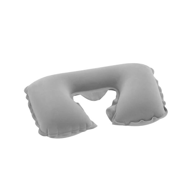 BESTWAY INFLATABLEFLOCKED AIR NECK REST 37X24X10 cm GREY