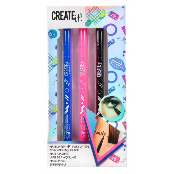 CREATE IT! ΣΕΤ ΣΤΥΛΟ ΜΑΚΙΓΙΑΖ ΜΕ 3 ΧΡΩΜΑΤΑ