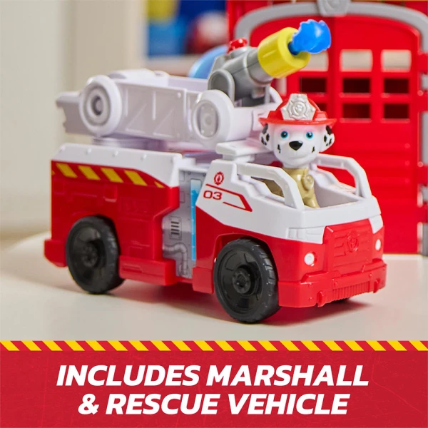 PAW PATROL ΠΥΡΟΣΒΕΣΤΙΚΟΣ ΣΤΑΘΜΟΣ FIRE RESCUE