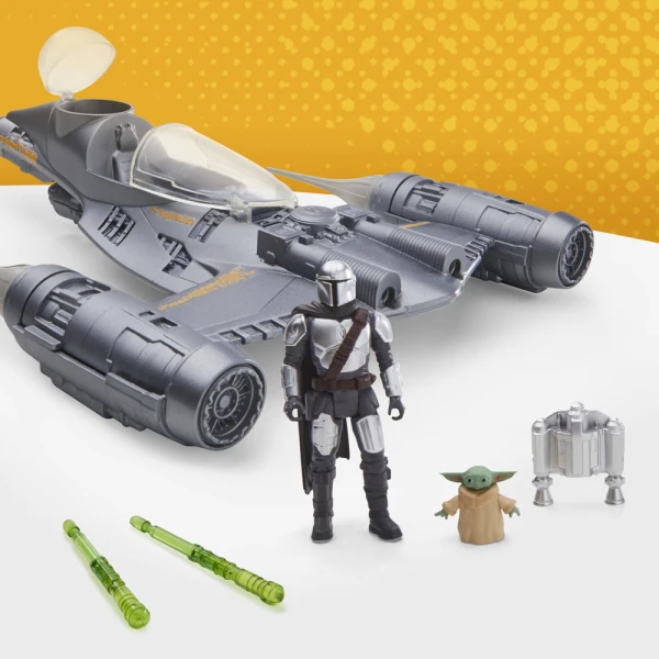 STAR WARS EPIC HERO SERIES ΦΙΓΟΥΡΑ ΚΑΙ ΟΧΗΜΑ THE MANDALORIAN\'S N-1 STARFIGHTER