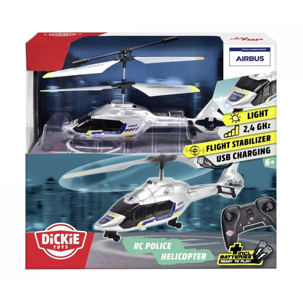 DICKIE TOYSRC ΤΗΛΕΚΑΤΕΥΘΥΝΟΜΕΝΟ ΕΛΙΚΟΠΤΕΡΟ ΑΣΤΥΝΟΜΙΑΣ