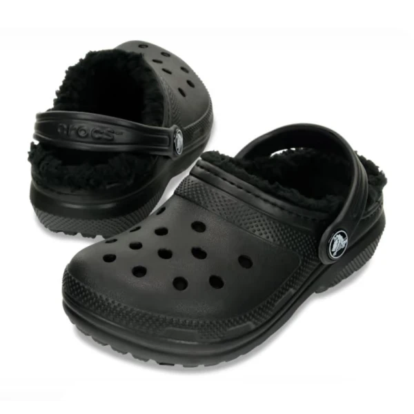 CROCS CLASSIC LINED CLOG K BLACK/BLACK
