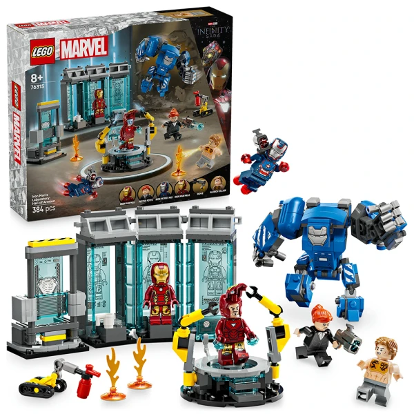 LEGO® SUPER HEROES ΤΟ ΕΡΓΑΣΤΗΡΙΟ ΤΟΥ ΑΙΡΟΝ ΜΑΝ - Η ΑΙΘΟΥΣΑ ΣΤΟΛΩΝ