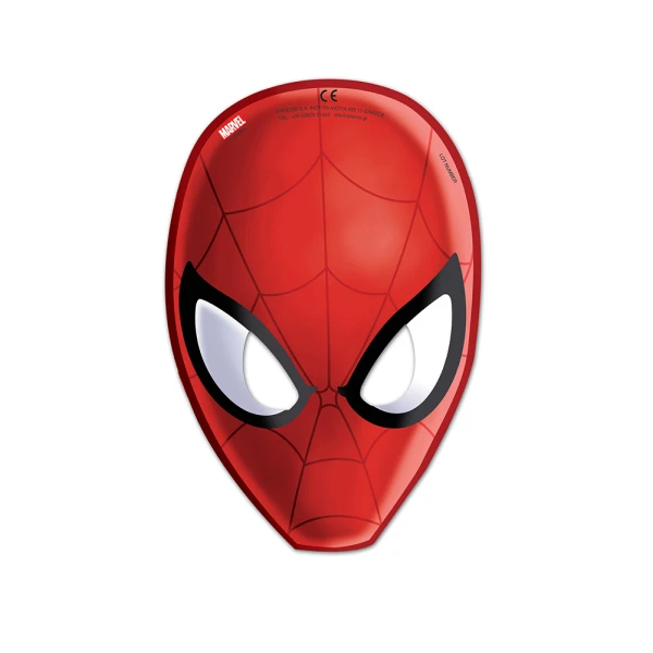 MASKS 6 pcs ULTIMATE SPIDERMAN WEB WARRIORS