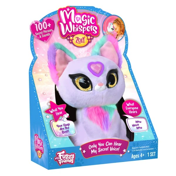 MY FUZZY FRIENDS MAGIC WHISPER KITTY - 3 DESIGNS