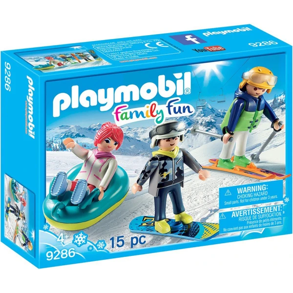 PLAYMOBIL FAMILY FUN ΠΑΡΕΑ ΧΙΟΝΟΔΡΟΜΩΝ