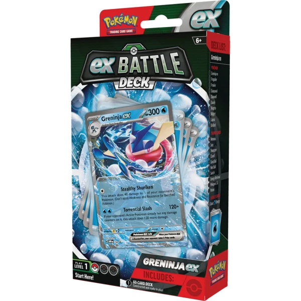 POKEMON KANGASHAN/GRENINJA EX BATTLE DECK - 2 ΣΧΕΔΙΑ