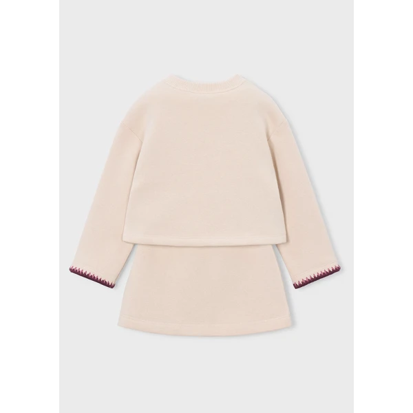 MAYORAL SET SKIRT BEIGE