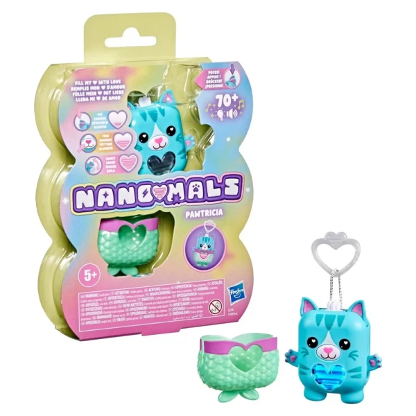 NANO-MALS ELECTRONIC FIDGET PET - PAWTRICIA THE BLUE KITTY 