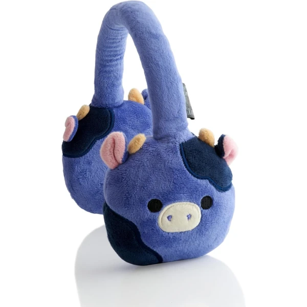 SQUISHMALLOWS PLUSH BLUETOOTH HEADPHONES - INGRED THE COW