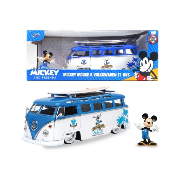 MICKEY VAN WITH FIGURE 1:24