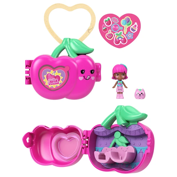 POLLY POCKET MINI ΣΕΤΑΚΙΑ ΜΕ ΦΡΟΥΤΑΚΙΑ - ΚΕΡΑΣΙΑ