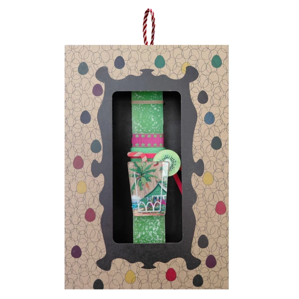 SYNCHRONIA HANDMADE CANDLE 20 cm COCKTAIL MAGNET - PALM TREE