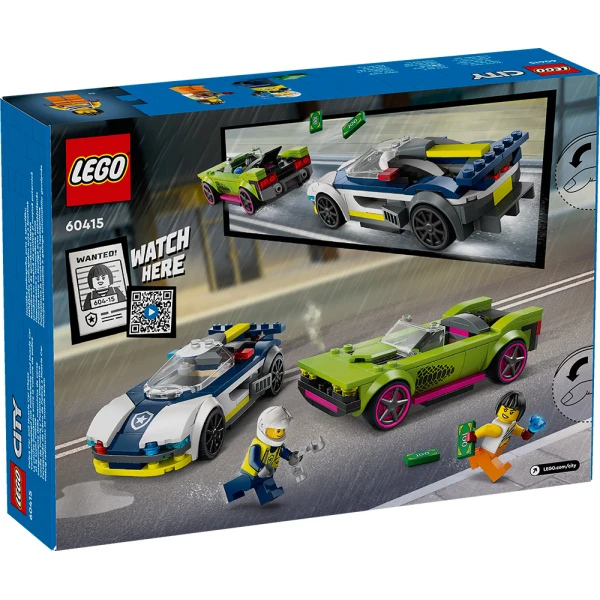 LEGO® CITY POLICE CAR AND MUSCLE CAR CHASE