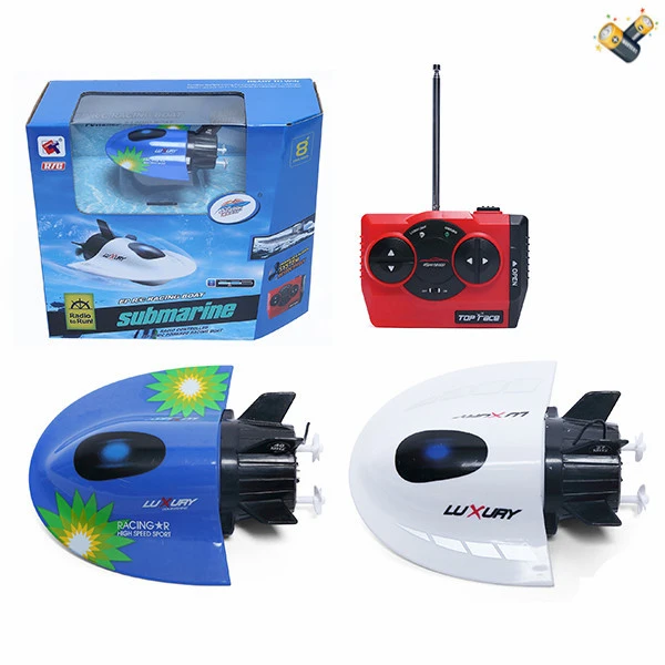REMOTE CONTROL SUBMARINE 27MHZ 40MHZ - 2 COLORS