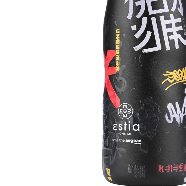 ESTIA HOME ART ΘΕΡΜΟΣ TRAVEL FLASK 500ml - TOKYO UNDERROUND