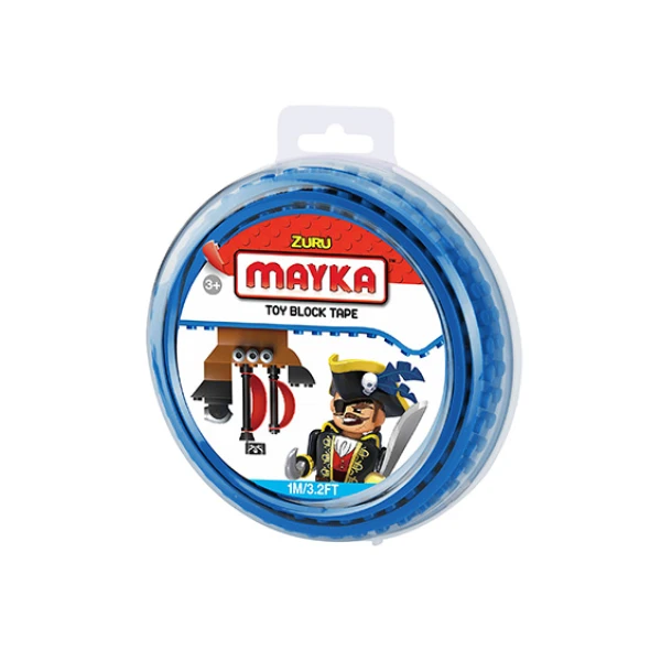 ZURU MAYKA 1m ΑΥΤΟΚΟΛΛΗΤΗ ΤΑΙΝΙΑ ΚΑΤΑΣΚΕΥΩΝ ΓΙΑ ΤΟΥΒΛΑΚΙΑ - ΔΙΑΦΟΡΑ ΧΡΩΜΑΤΑ
