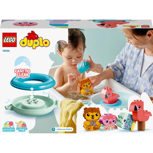 LEGO® DUPLO® ΔΙΑΣΚΕΔΑΣΗ ΣΤΟ ΜΠΑΝΙΟ: ΝΗΣΙ ΖΩΩΝ ΠΟΥ ΕΠΙΠΛΕΕΙ