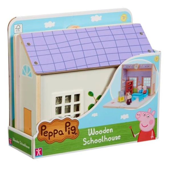PEPPA PIG WOODEN SCHOOL