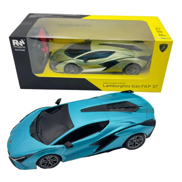 RW RC STREET CARS ΤΗΛΕΚΑΤΕΥΘΥΝΟΜΕΝΟ ΑΥΤΟΚΙΝΗΤΟ 1:24 LAMBORGHINI SIAN - 2 ΧΡΩΜΑΤΑ