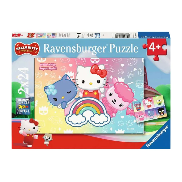 RAVENSBURGER ΠΑΖΛ 2X24 τεμ. HELLO KITTY
