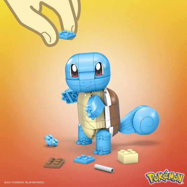 MEGA CONSTRUX POKEMON CHARACTER SQUIRTLE 199 pcs
