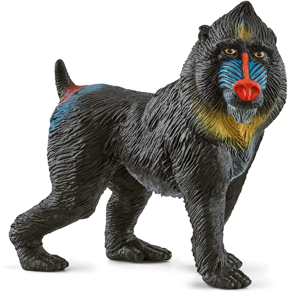 MINIATURE SCHLEICH MANDRILL