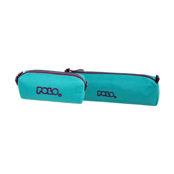POLO 2025 PENCIL CASE CORD WITH WALLET - TURQUOISE