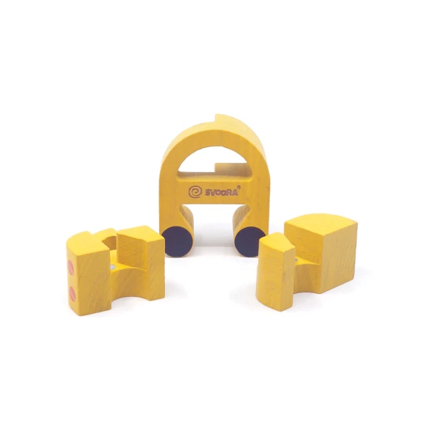 SVOORA SVOORIDLES 3D PUZZLE WOODEN CAR