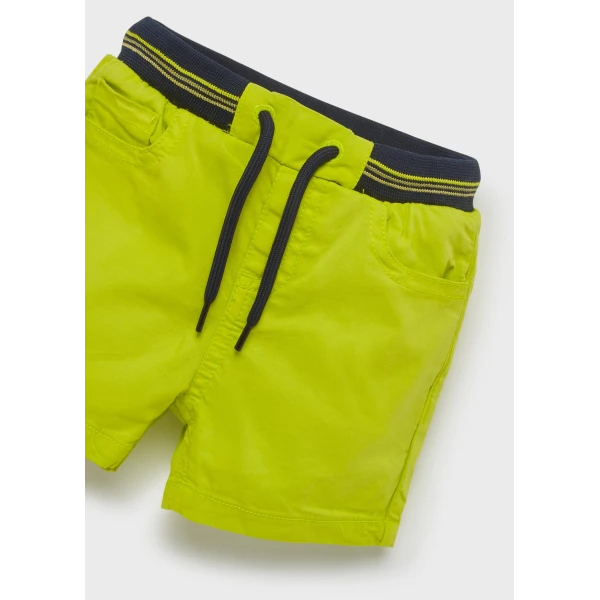 MAYORAL BERMUDA SHORTS WITH BELT LIME