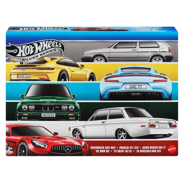HOT WHEELS MINI CARS EURO STYLE  SET OF 6