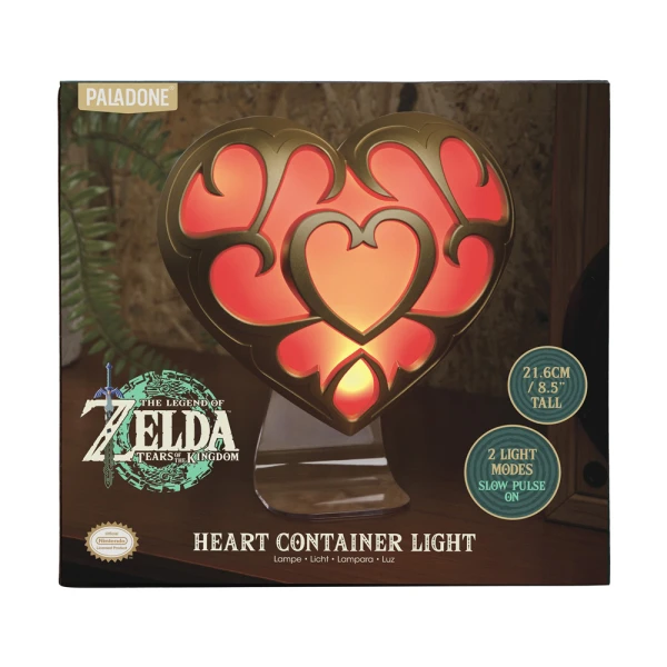 PALADONE: THE LEGEND OF ZELDA - HEART CONTAINER LIGHT (PP13468NN)