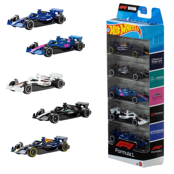 HOT WHEELS ΑΥΤΟΚΙΝΗΤΑΚΙΑ F1 2026 ΟΜΑΔΕΣ ΣΕΤ ΤΩΝ 5