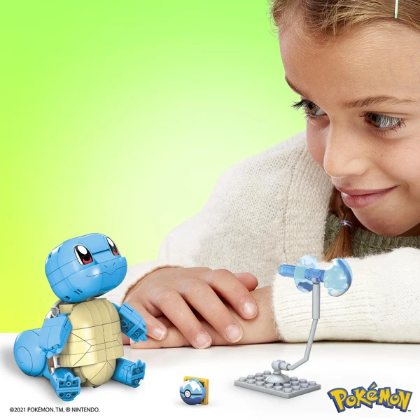 MEGA CONSTRUX POKEMON CHARACTER SQUIRTLE 199 pcs
