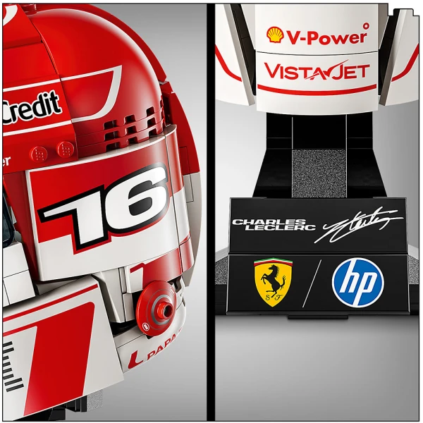 LEGO® EDITIONS SCUDERIA FERRARI HP CHARLES LECLERC HELMET