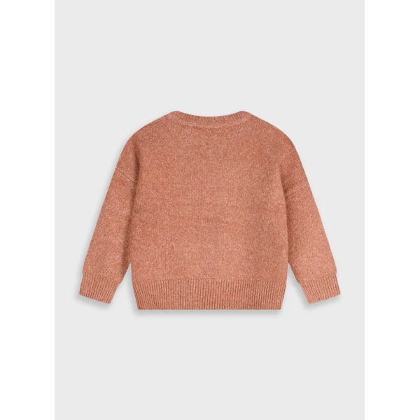ENERGIERS PULLOVER GIRL BEBE CORAL GOLD