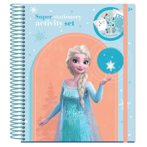 STATIONERY SPIRAL  SET 45 pcs FROZEN